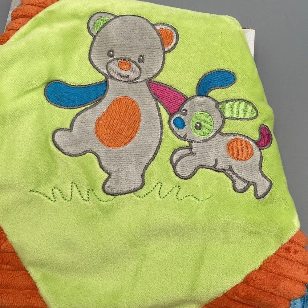 Mary Meyer Baby CONFETTI COZY Blanket Security Lovey Bear‎ Puppy